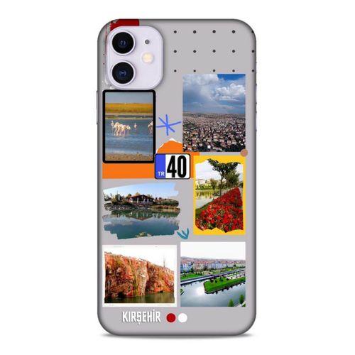 Lopard Apple Iphone 11 Uyumlu Kılıf Şehirli ※ (40) Kırşehir Fit Silikon Kılıf