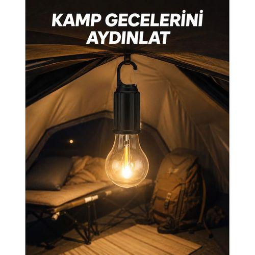 Type-c Şarjlı Led Kamp Lambası – Uzun Ömürlü Pil Ve Yüksek Parlaklık