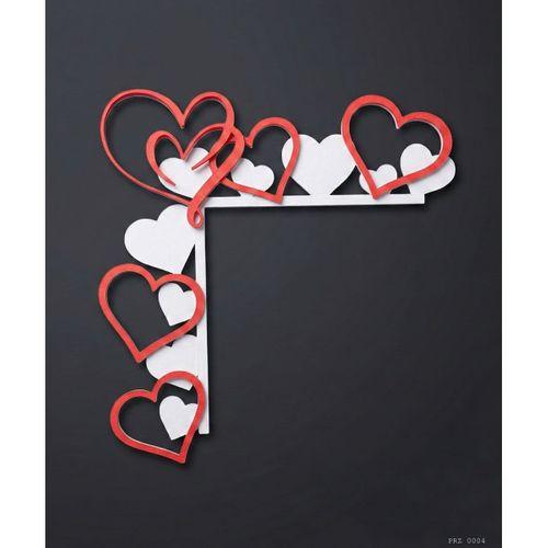 Kalp Desenli Anahtar Priz Dekoru