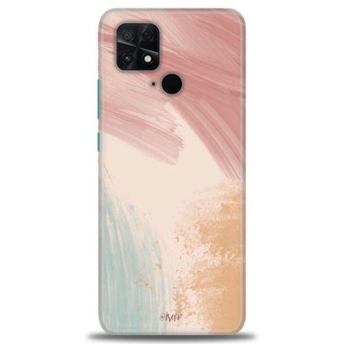 Xiaomi Poco C40 Kılıf HD Baskılı Kılıf - Soft Renkler + Tam Ekran Koruyucu