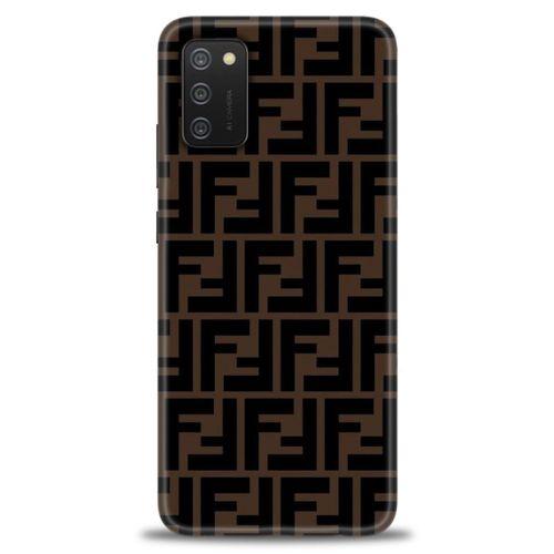 Samsung Galaxy A02S Kılıf HD Baskılı Kılıf - Fendii + Tam Ekran Koruyucu