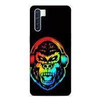 Oppo A91 Kılıf Goril Colorful Arka Kapak Silikon Koruma Full Koruyucu