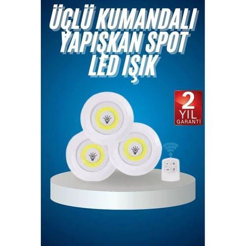 Kablosuz Pilli Işıldak Masa Lambası Mutfak Tezgah Altı Banyo Dolabı Dolap İçi
