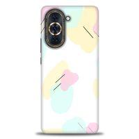 Huawei Nova 10 Kılıf HD Baskılı Kılıf - Renkler Çubuklar + Tam Ekran Koruyucu
