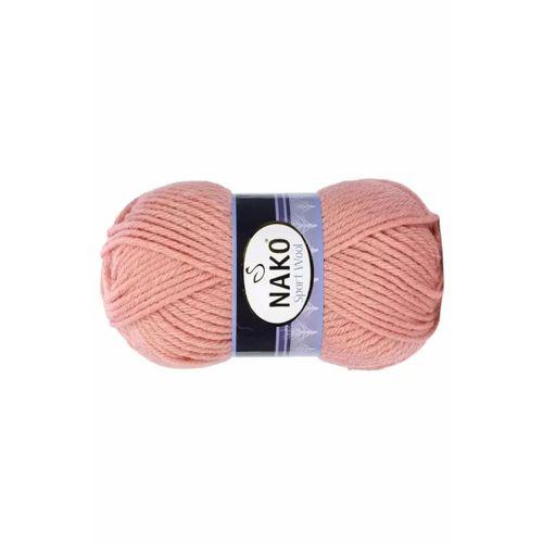 1 Adet Sport Wool Atkı Bere Ceket Yelek Örgü İpi Yünü No: 2807 Bonsai Çiçeği - mudanis