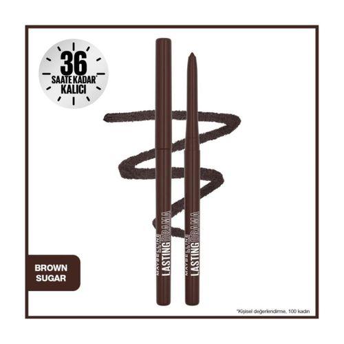 Maybelline New York Lasting Drama Kahverengi Jel Göz Kalemi – Otomatik, Yumuşak Uçlu, 36 Saat Kalıcı ve Suya Dayanıklı