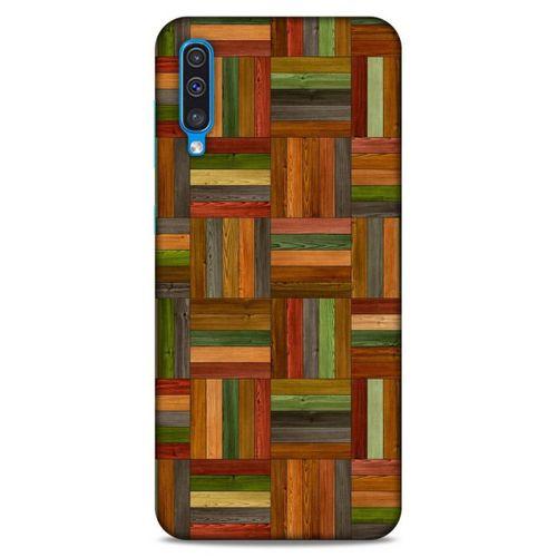 Lopard Samsung Galaxy A50 Uyumlu Kılıf Wood'X (21) Koruyucu Kapak Baskılı