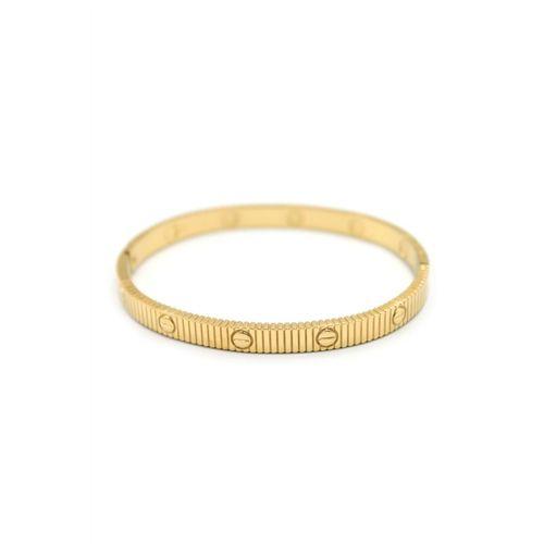 Crt Love Taşsız Bilezik - Altın