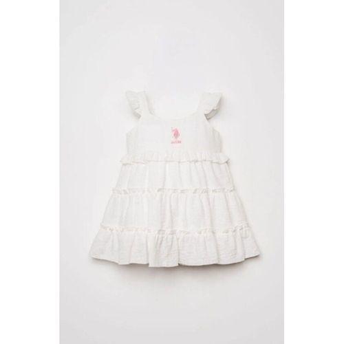 U.S.Polo U.S. Polo Elbise USB3033 Beyaz