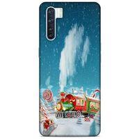 Oppo A91 Kılıf Snowix (11) Tam Koruma Yeşil Kırmızı