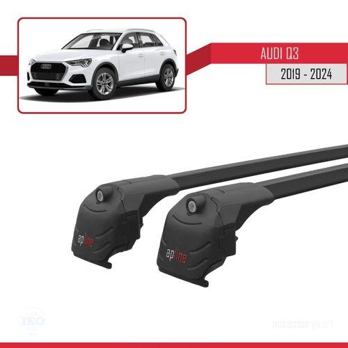 Audi Q3 (F3) 2019 ve Sonrası ile uyumlu ACE-2 Ara Atkı Tavan Barı SİYAH