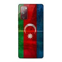 Samsung Galaxy S20 Fe Uyumlu Kılıf Azarbaijan (43) Thin Fit Kılıf Bayrak Manzara