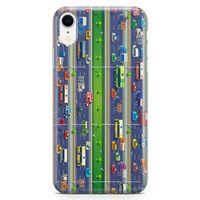 Apple iPhone XR Kılıf Otoyol Arka Kapak Koruma Desenli Full Koruyucu