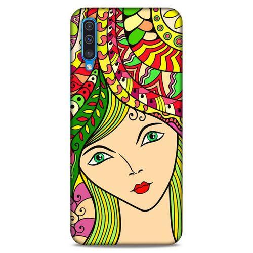 Lopard Samsung Galaxy A30s Uyumlu Kılıf Sürreal Yüzler ♀ (43) Thin Fit Kılıf Baskılı