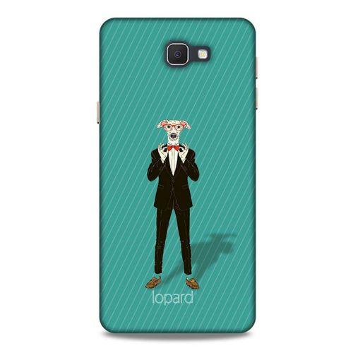 Samsung Galaxy J7 Prime Kılıf FunnyMaX (12) Koruyucu Silikon Turkuaz Köpek