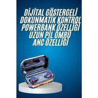 Yeni Nesil Bluetooth Kulaklık Uzun Pil Ömrü El Fenerli Dijital Şarj Göstergeli