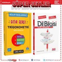 Şenol Hoca Çıtır Çerez Trigonometri ve AKM Dil Bilgisi Soru Bankası Seti 2 Kitap