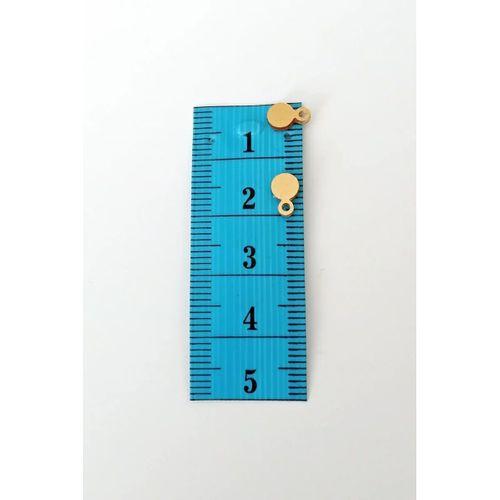 Oya Abiye Bileklik Kolye Pleksi Metalik Plastik Pul Altın Renk 8 gram 150 adet - BNC497