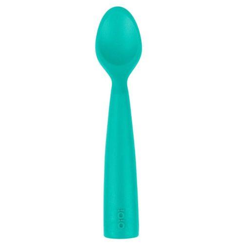OiOi OiOi Nam Nam Silikon Mama Kaşığı Aqua Green