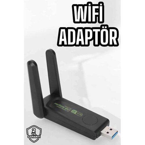 Dual Band Wifi Alıcı Adaptör Usb 3.0 Destekli