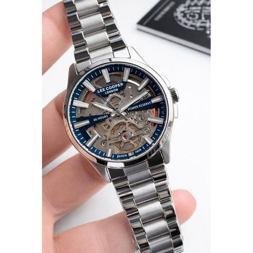Lee Cooper Otomatik Erkek Kol Saati 50 Mt Suya Dayanıklı Çelik Kordon Bileklik Hediyeli VS.BLKT.0904