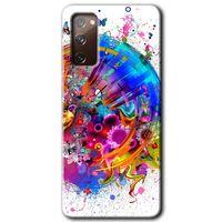 Galaxy S20 FE Kılıf HD Desen Baskılı Arka Kapak - 4K Clock + Kırılmaz Cam