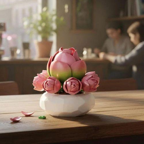 P655059 ZAMBAK SUKULENT MODEL 41 PARÇA BLOCK OYUNCAK