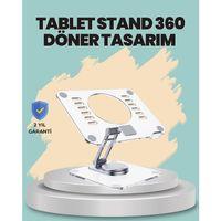 Çift Eksenli Ayarlanabilir Tablet Destek Standı