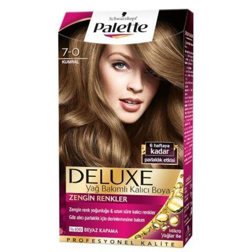 Palette Deluxe Kit Saç Boyası  7-0 Kumral