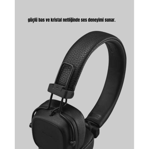 Bluetooth Kablosuz Kulak Üstü Kulaklık Katlanabilir Konforlu Ve Şık Tasarımlı