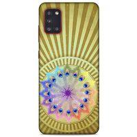 Samsung Galaxy A31 Kılıf Desenli Özel Seri Tüyler (27) Tasarımlı Kılıf