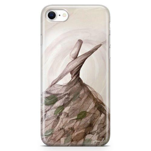 Apple iPhone SE 2020 Kılıf Semazen Arka Kapak Koruma Desenli Full Koruyucu
