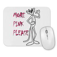 Pantera Cor De Rosa Pembe Panter Mouse Pad