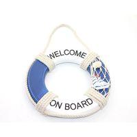 Ahşap Marin Duvara Asmalı Simit Model 1