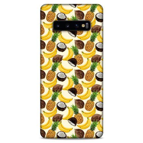 Frutix Meyve Mix 10 Samsung Galaxy S10 Plus Kılıf Desenli Silikon