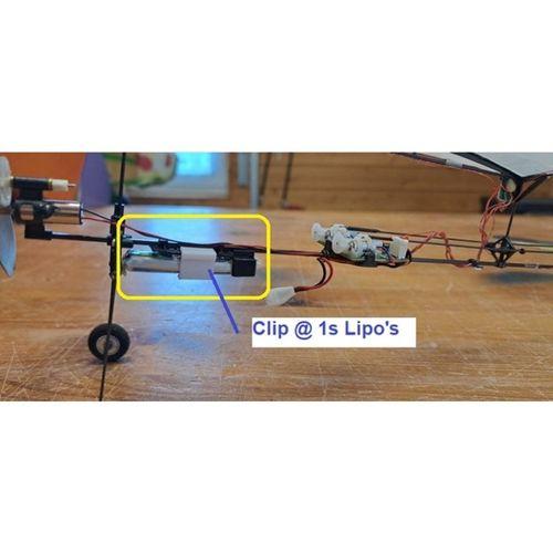 Night Vapor Akku Klip 1s Lipo (Bu ürün Sadece Plastik parçadır - Almadan Önce Soru Sorabilirsiniz)