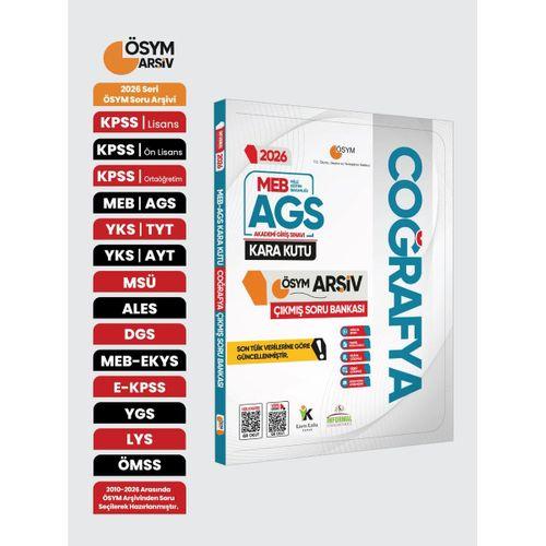 2026 MEB-AGS COĞRAFYAnın Kara Kutusu ÖSYM Çıkmış Soru Havuzu Bankası Konu Özetli Dijital Çözümlü