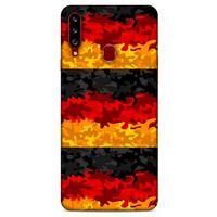Samsung Galaxy A20s Kılıf Almanya (11) Tam Koruma Bayrak
