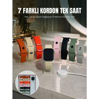 Bluetooth Konuşmalı Akıllı Saat 7 Farklı Kordonlu İos Ve Android Uyumlu Akıllı Kol Saati