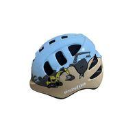 Kask Çocuk Asistan Kum-Mavi Small
