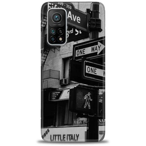 Xiaomi Mi 10T Pro Kılıf HD Baskılı Kılıf - One Way + Tam Ekran Koruyucu