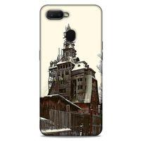 Oppo Ax7 Kılıf Dünya Mimarisi (40) Fit Silikon Kılıf Wooden Gagster House