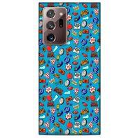 Retro (21) Desen Koruyucu Kapak Renkli Samsung Galaxy Note 20 Ultra Kılıf