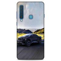 Lopard Samsung Galaxy A9 2018 Uyumlu Kılıf PickUpX (36) Glitter Kılıf Koyu Gri