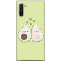 Samsung Galaxy Note 10 Kılıf HD Baskılı Kılıf - Avacado + Tam Ekran Koruyucu