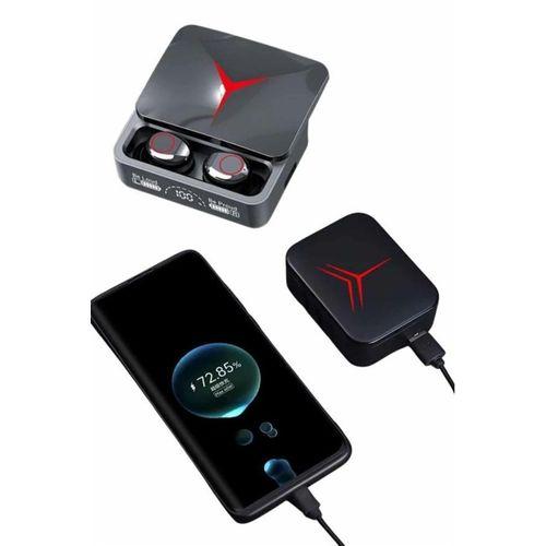 Kablosuz Bluetooth Kulaklık Powerbank Özellikli Göstergeli Hd Mikrofon