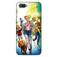 Realme C2 Uyumlu Kılıf Harley Quinn (32) Soft Silikon Kılıf Lavanta pembesi