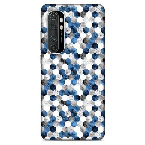 Mermer Desenli (19) Tema Kılıfları Açık Mavi Xiaomi Mi Note 10 Lite Kılıf