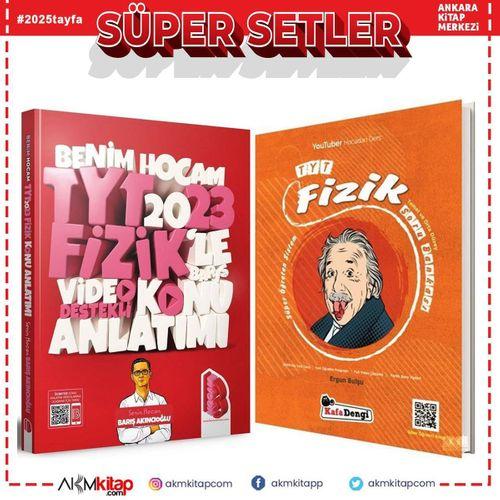 Benim Hocam 2023 TYT Fizik Konu ve Kafa Dengi Soru Bankası Seti 2 Kitap