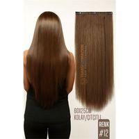 Doğal Görünümlü Düz Siyah Sentetik Kaynak Saç – RENK KOD:#12 Kolay Tak Çıkar, Işıltılı Etki!